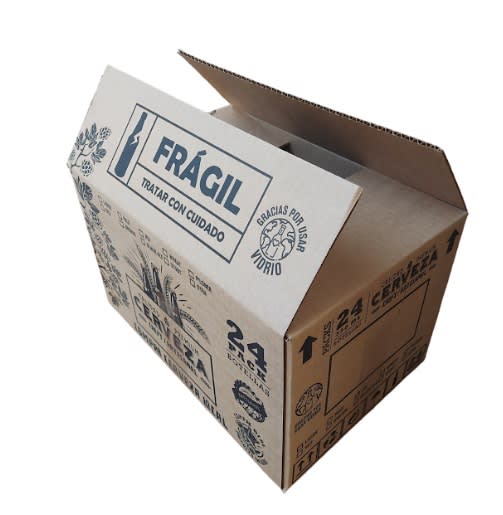 Caja sin separador 24 botellas 330cc